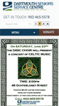 Mobile Screenshot of dartmouthseniors.ca